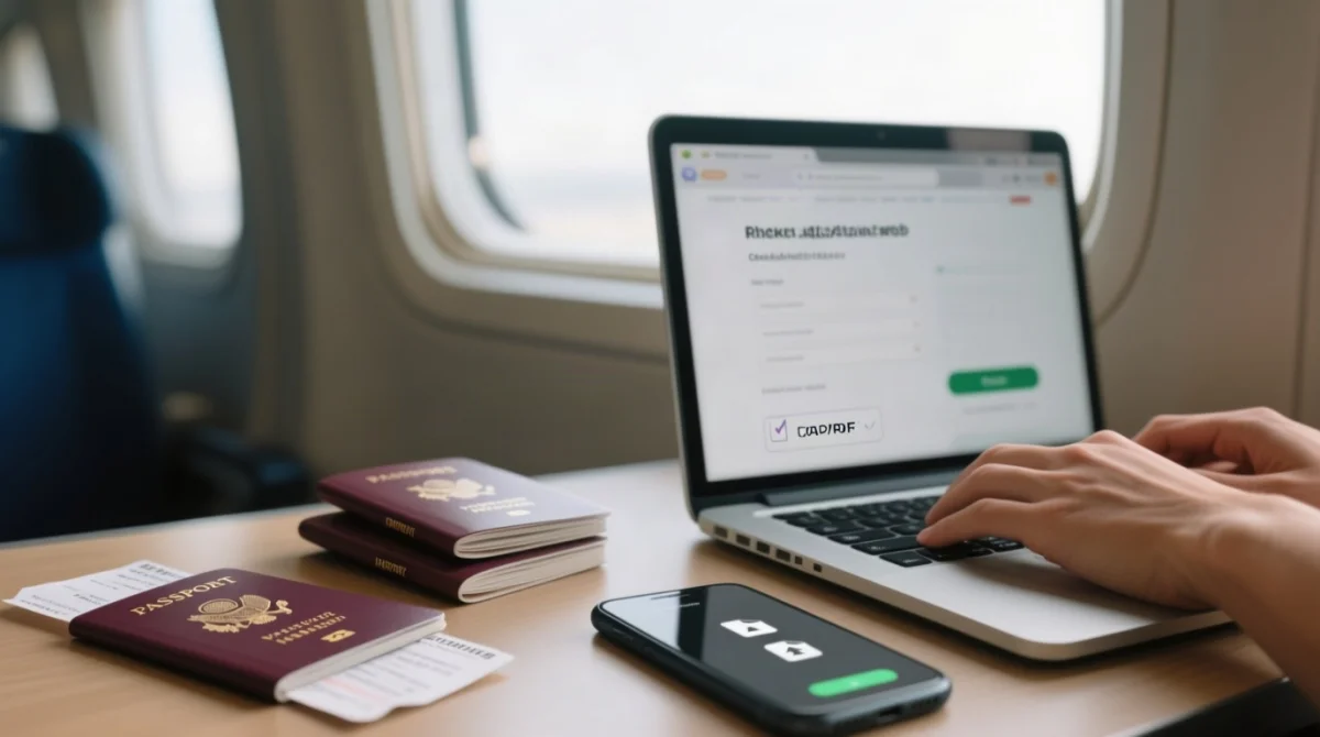 Completing and Submitting Your Form on the TDAC Thailand Website
