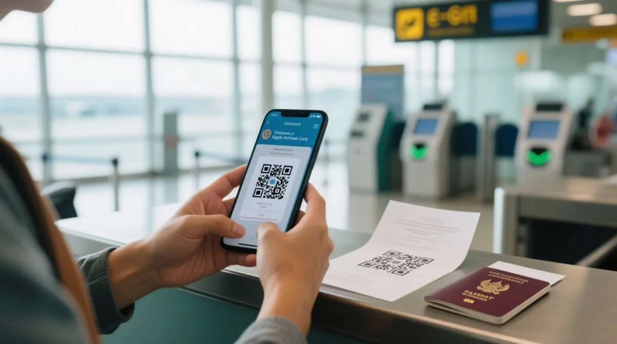 Digital vs Print: Presenting Your Thailand Digital Arrival Card at UK Departures and Thai E-Gates